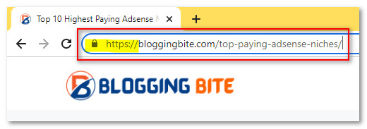 Check if your website is using an SSL certificate
